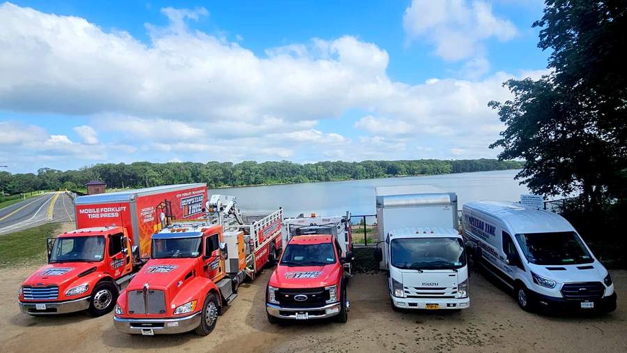 Full Hempstead Tire Service Fleet Lineup